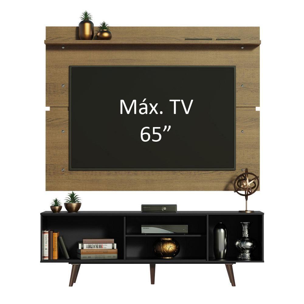 Rack Madesa Dubai e Painel para Tv até 65 Polegadas com Pés - 2