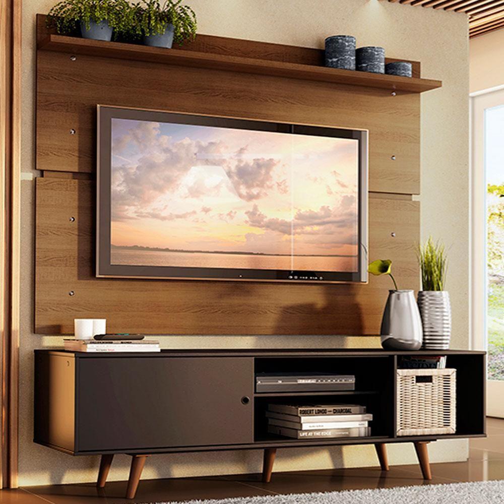 Rack Madesa Dubai e Painel para Tv até 65 Polegadas com Pés - 4