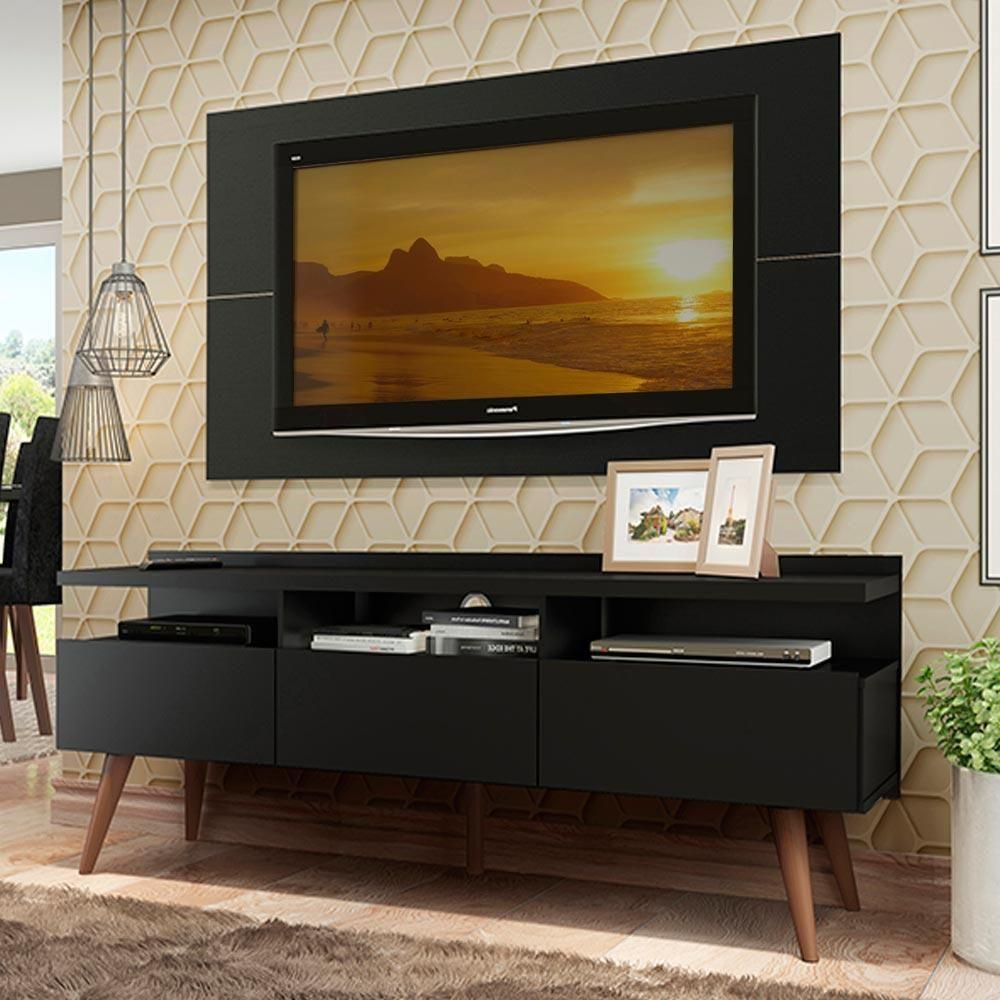 Rack Madesa Londres e Painel para Tv Até 55 Polegadas - 1