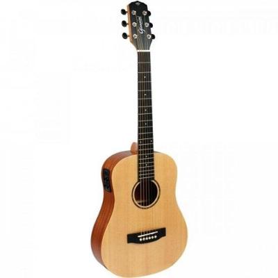 Violão Giannini Gtg-36s Travel Aço Eq Natural Satin [f002]