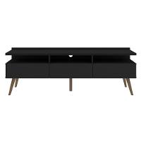 Rack para TV Londres com Pés Retrô Preto Madesa - 2