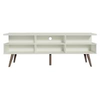 Rack para TV até 65" Madri com Pés de Madeira Branco Madesa - 2