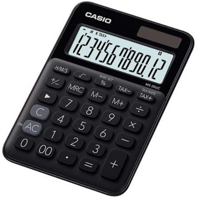 Calculadora De Mesa 12 Dígitos Preta - Ms-20uc-bk-n-dc [f018]