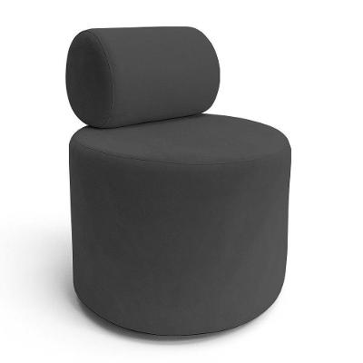 Poltrona Tokyo Boucle Com Design Exclusivo - 7 Decor Preto