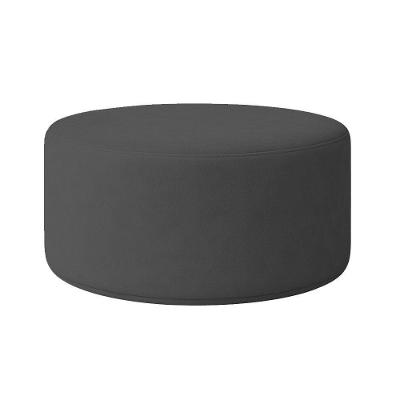 Puff Redondo Cartagena 1 Metro Boucle - 7 Decor Preto