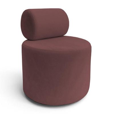 Poltrona Tokyo Boucle Com Design Exclusivo - 7 Decor Bordo