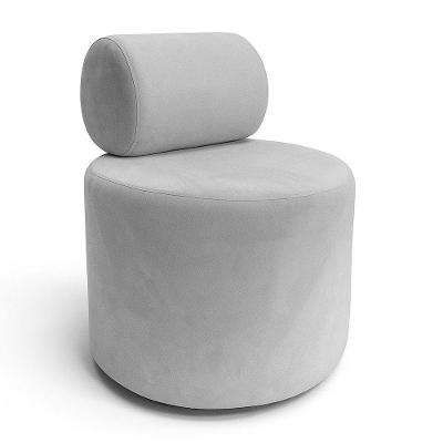 Poltrona Tokyo Boucle Com Design Exclusivo - 7 Decor Prata
