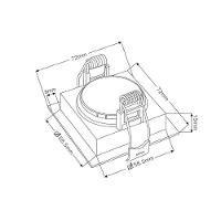 Spot De Embutir Recuado Nordecor Loyo Para 1 Lâmpada Mr11 Gu10 Quadrado Branco - 4