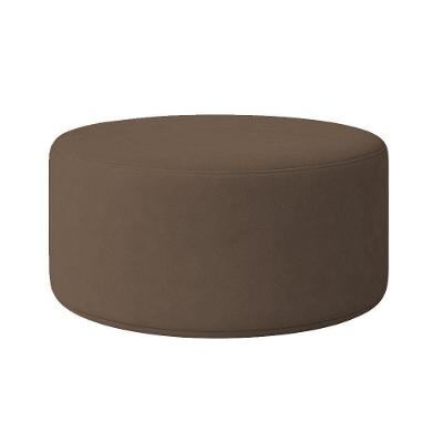 Puff Redondo Cartagena 1 Metro Boucle - 7 Decor Marrom