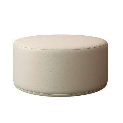 Puff Redondo Cartagena 1 Metro Corino - 7 Decor Bege