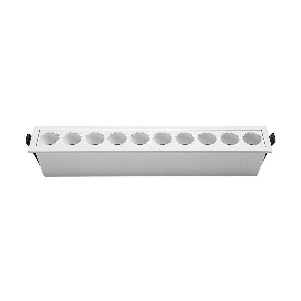 Spot De Embutir Nordecor Downlight Powerus Led Alto Irc 90 20w Bivolt Lente Branca 3000k - 2