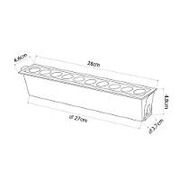 Spot De Embutir Nordecor Downlight Powerus Led Alto Irc 90 20w Bivolt Lente Branca 3000k - 6