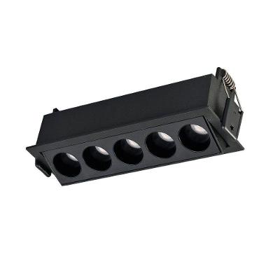 Spot De Embutir Nordecor Downlight Powerus Led Direcionável Alto Irc 90 10w Bivolt Preto 3000k