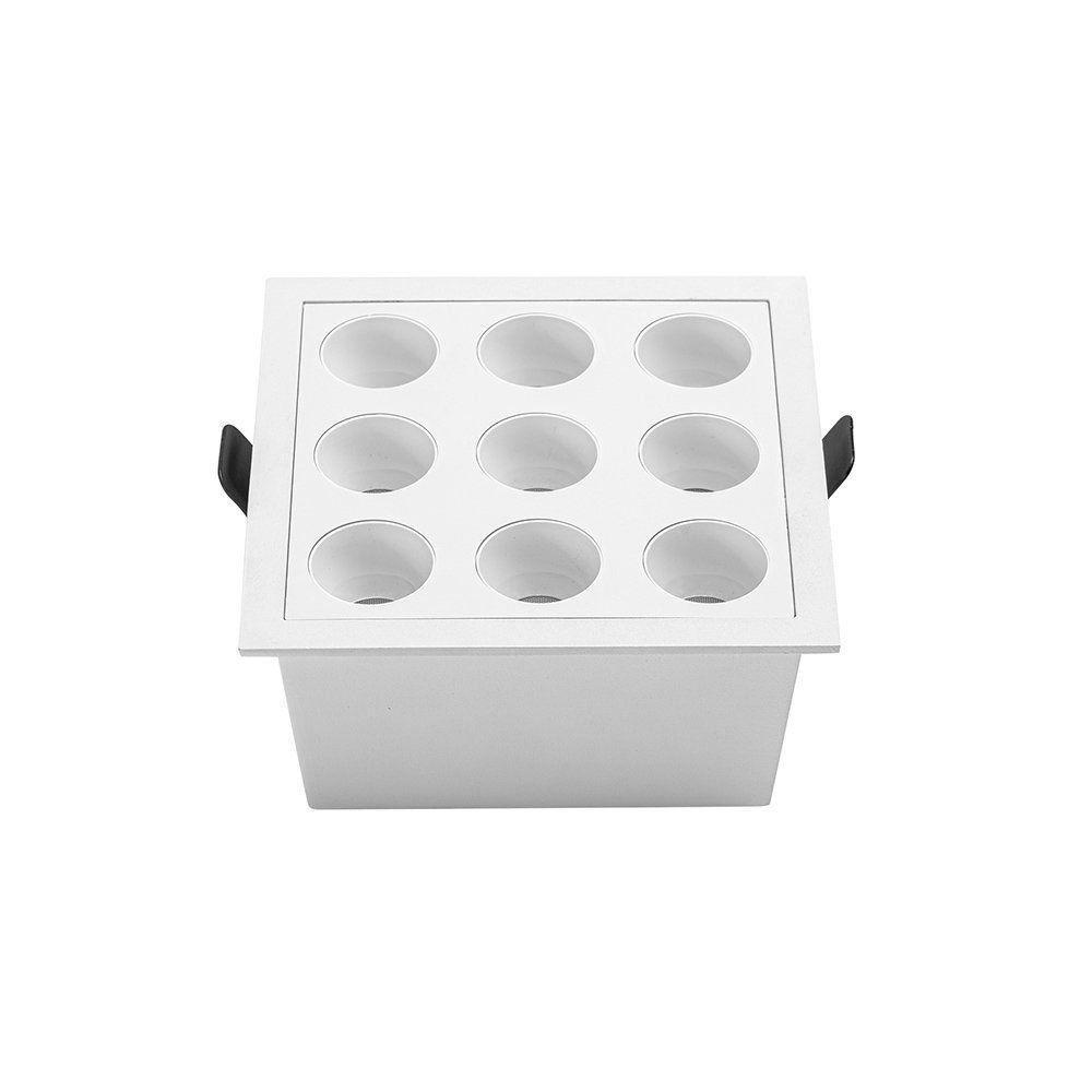 Spot De Embutir Nordecor Downlight Powerus Led Alto Irc 90 18w Bivolt Lente Branca 4000k - 2