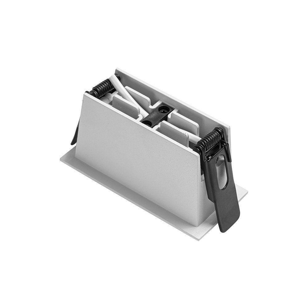 Spot De Embutir Nordecor Downlight Powerus Led Alto Irc 90 6w Bivolt Lente Branca 4000k - 4