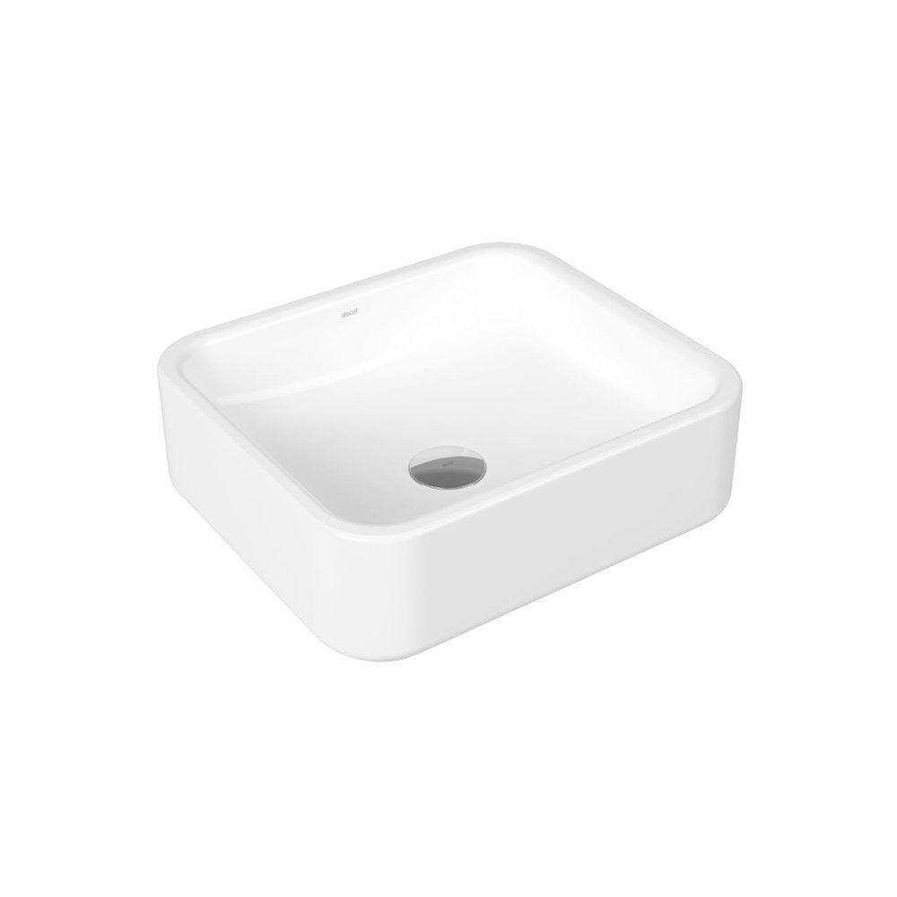 Cuba De Apoio Docol 40x35 90015397026 Retangular Branca Branco - 1