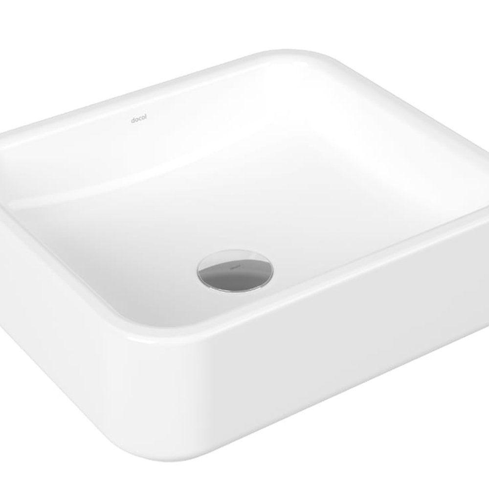 Cuba De Apoio Docol 40x35 90015397026 Retangular Branca Branco - 2