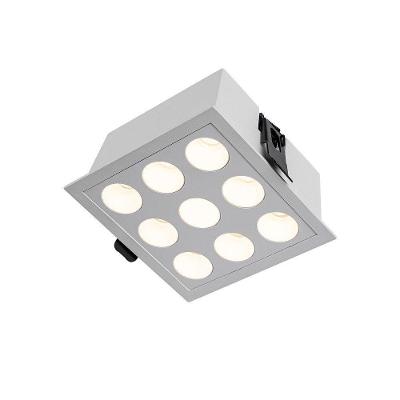 Spot De Embutir Nordecor Downlight Powerus Led Alto Irc 90 18w Bivolt Lente Branca 3000k