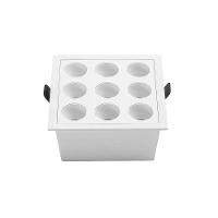 Spot De Embutir Nordecor Downlight Powerus Led Alto Irc 90 18w Bivolt Lente Branca 3000k - 2