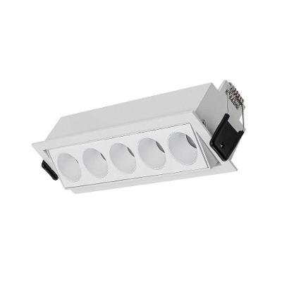 Spot De Embutir Nordecor Downlight Powerus Led Direcionável Alto Irc 90 10w Bivolt Lente Branca 4000k