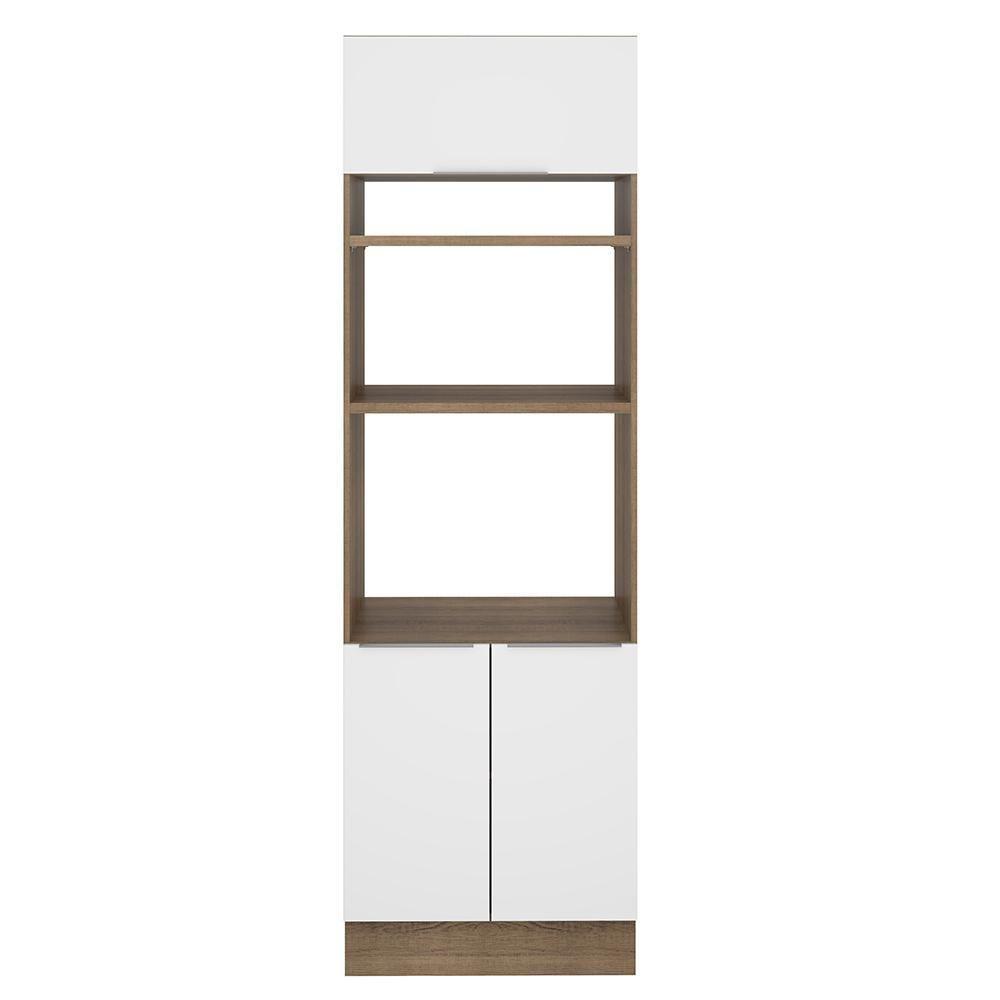 Torre Quente Stella 3 Portas Rustic/branco Madesa - 2