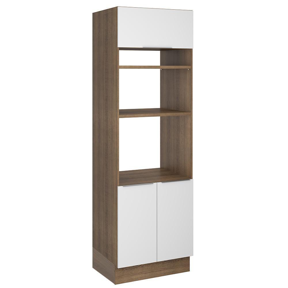 Torre Quente Stella 3 Portas Rustic/branco Madesa - 3