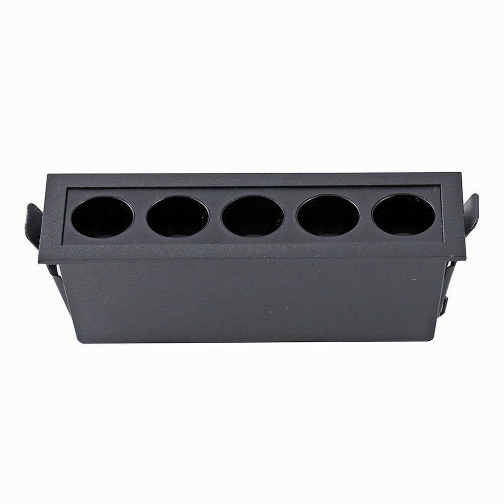 Spot De Embutir Nordecor Downlight Powerus Led Alto Irc 90 10w Bivolt Preto 4000k - 2