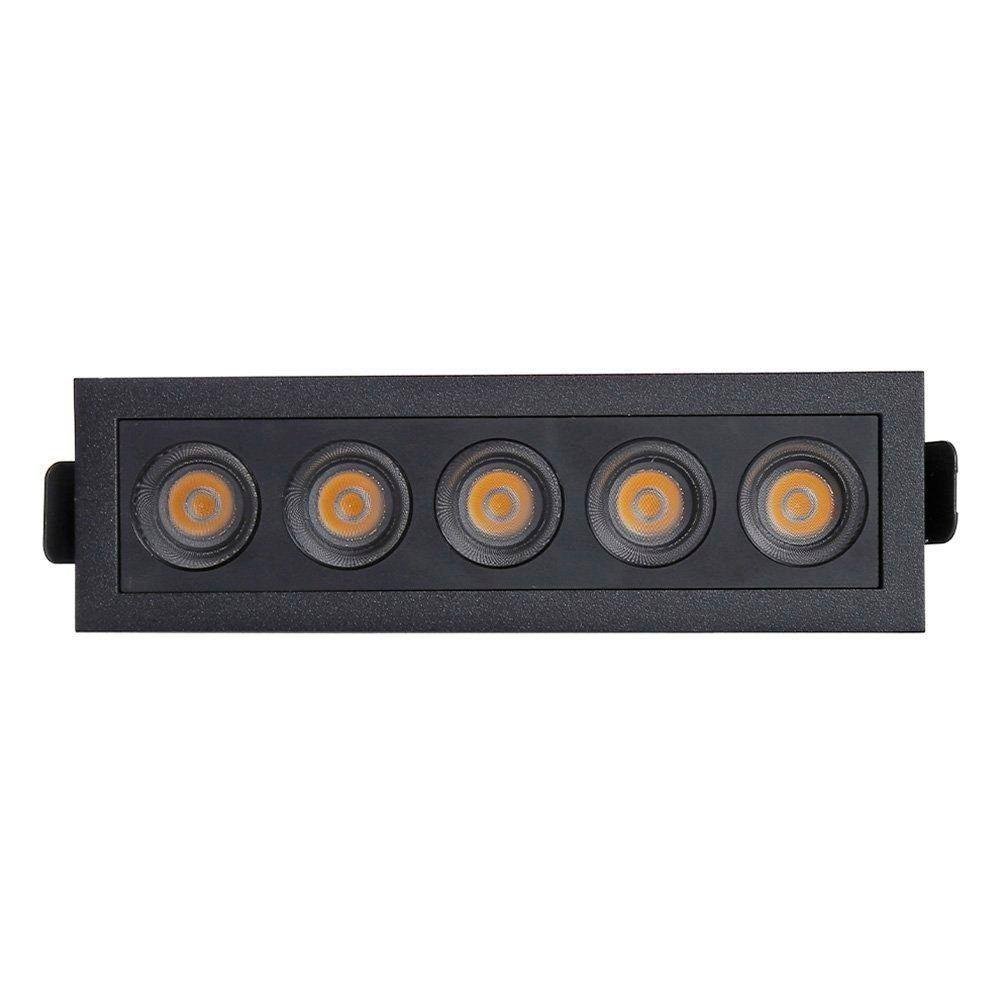 Spot De Embutir Nordecor Downlight Powerus Led Alto Irc 90 10w Bivolt Preto 4000k - 3
