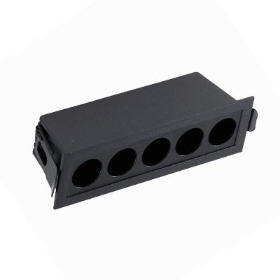 Spot De Embutir Nordecor Downlight Powerus Led Alto Irc 90 10w Bivolt Preto 4000k