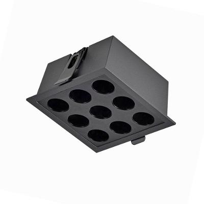 Spot De Embutir Nordecor Downlight Powerus Led Alto Irc 90 18w Bivolt Preto 4000k