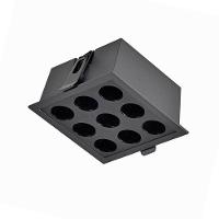 Spot De Embutir Nordecor Downlight Powerus Led Alto Irc 90 18w Bivolt Preto 4000k - 1