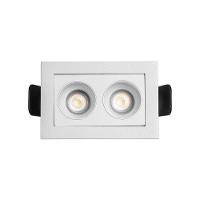 Spot De Embutir Nordecor Downlight Powerus Led Alto Irc 90 4w Bivolt Lente Branca 4000k - 3