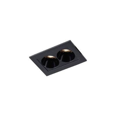 Spot De Embutir Nordecor Downlight Powerus Led Alto Irc 90 4w Bivolt Preto 4000k