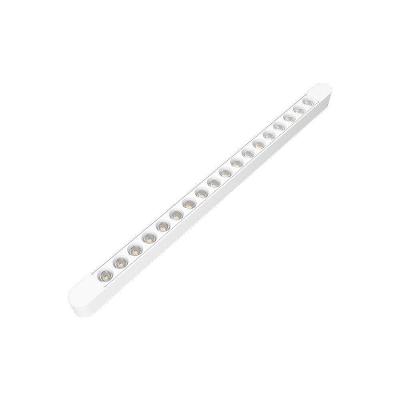 Módulo Led Para Trilho Magnético Nordecor Pro Magnetic Track Kay 6701 18w Irc 90 48v 3000K Luz Amarela