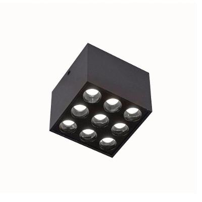 Spot De Sobrepor Nordecor Downlight Powerus Led Alto Irc 90 18w Bivolt Preto 4000K