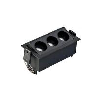 Spot De Embutir Nordecor Downlight Powerus Led Direcionável Alto Irc 90 6w Bivolt Preto 4000k - 2