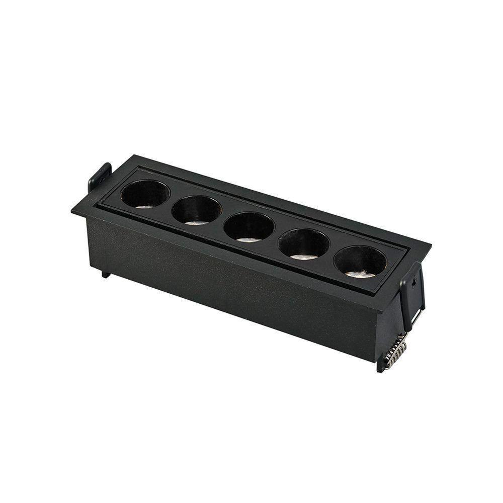 Spot De Embutir Nordecor Downlight Powerus Led Direcionável Alto Irc 90 10w Bivolt Preto 4000k - 2