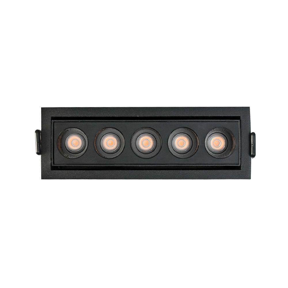 Spot De Embutir Nordecor Downlight Powerus Led Direcionável Alto Irc 90 10w Bivolt Preto 4000k - 3