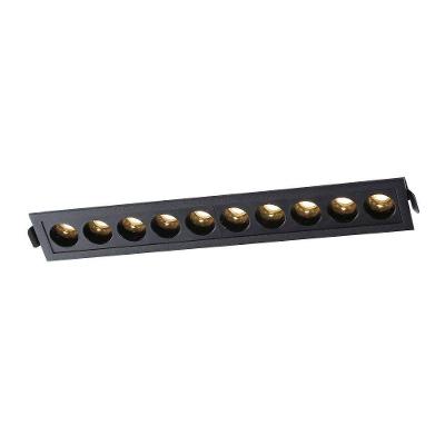 Spot De Embutir Nordecor Downlight Powerus Led Alto Irc 90 20w Bivolt Preto 4000k