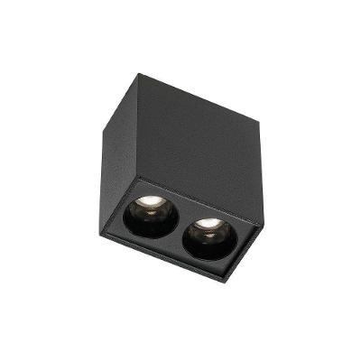Spot De Sobrepor Nordecor Downlight Powerus Led Alto Irc 90 4W Bivolt Preto 4000K