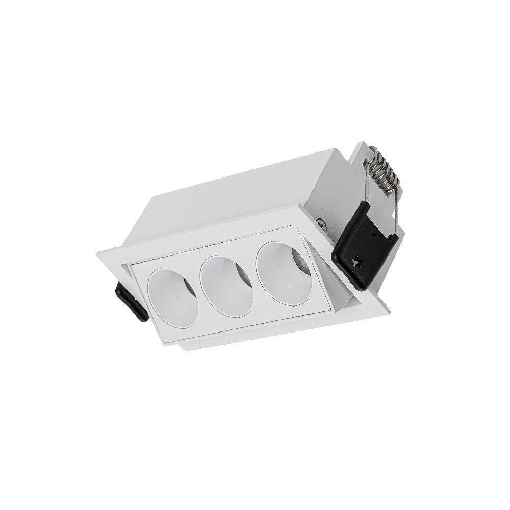 Spot De Embutir Nordecor Downlight Powerus Led Direcionável Alto Irc 90 6w Bivolt Lente Branca 4000k - 1
