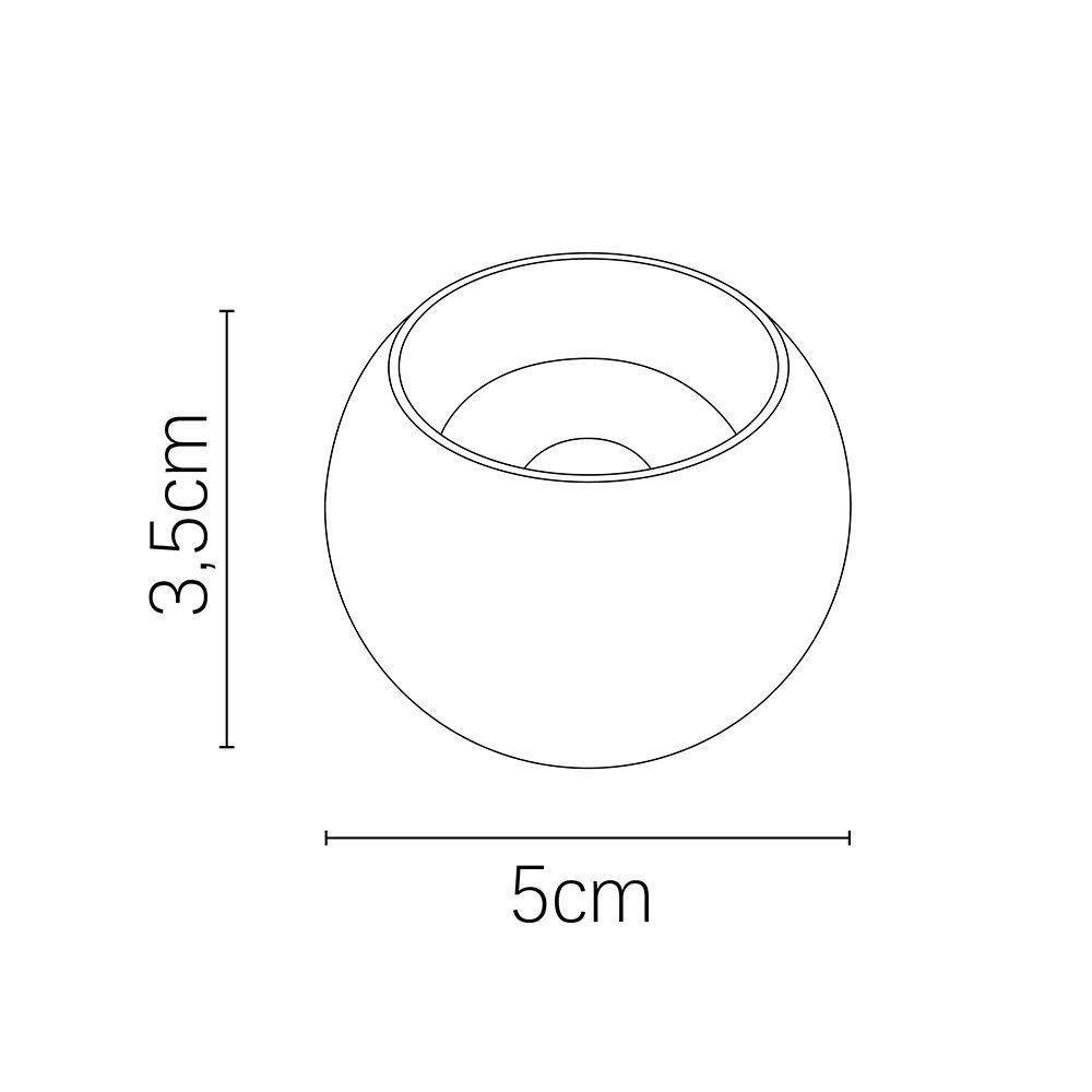 Spot Led Para Trilho Magnético Nordecor Magnetic Track Kay Loz 6711 5w 48v 3000K Luz Amarela - 3