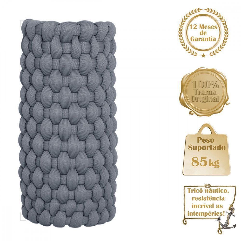 Rede Flutuante Para Piscina Trico Náutico Pequena Prata - 4