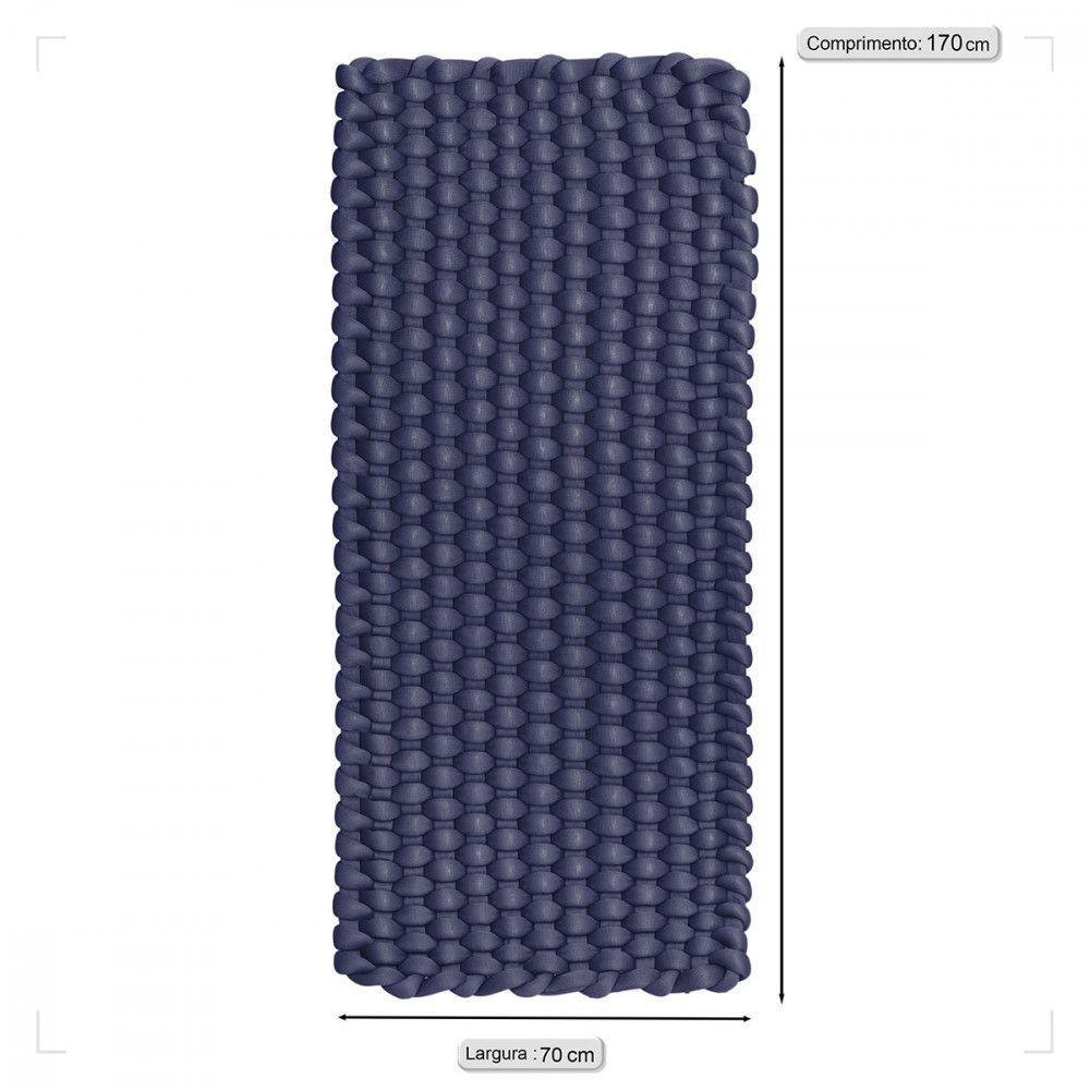 Rede Flutuante Para Piscina Trico Náutico Pequena Azul - 3