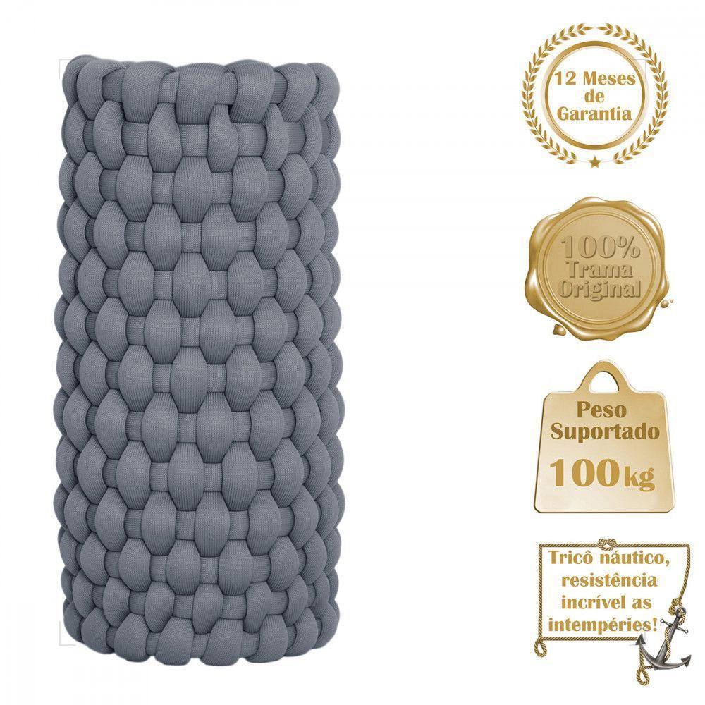 Rede Flutuante Para Piscina Trico Náutico Grande Prata - 4