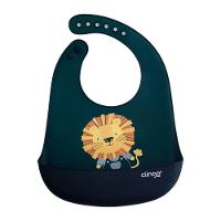 Babador De Silicone Moderno E Resistente Com Coletor De Migalhas Ajustável - 1