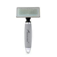 Escova Desembaraçadora Para Gatos Com Pinos De Metal - Cuidados E Conforto Felino - 1