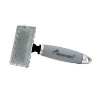 Escova Desembaraçadora Para Gatos Com Pinos De Metal - Cuidados E Conforto Felino