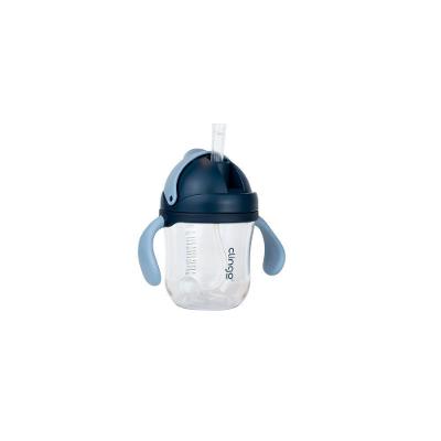 Copo Tranzit 220ml Em Tritan Azul Com Canudo De Silicone - Praticidade E Estilo Para O Dia A Dia