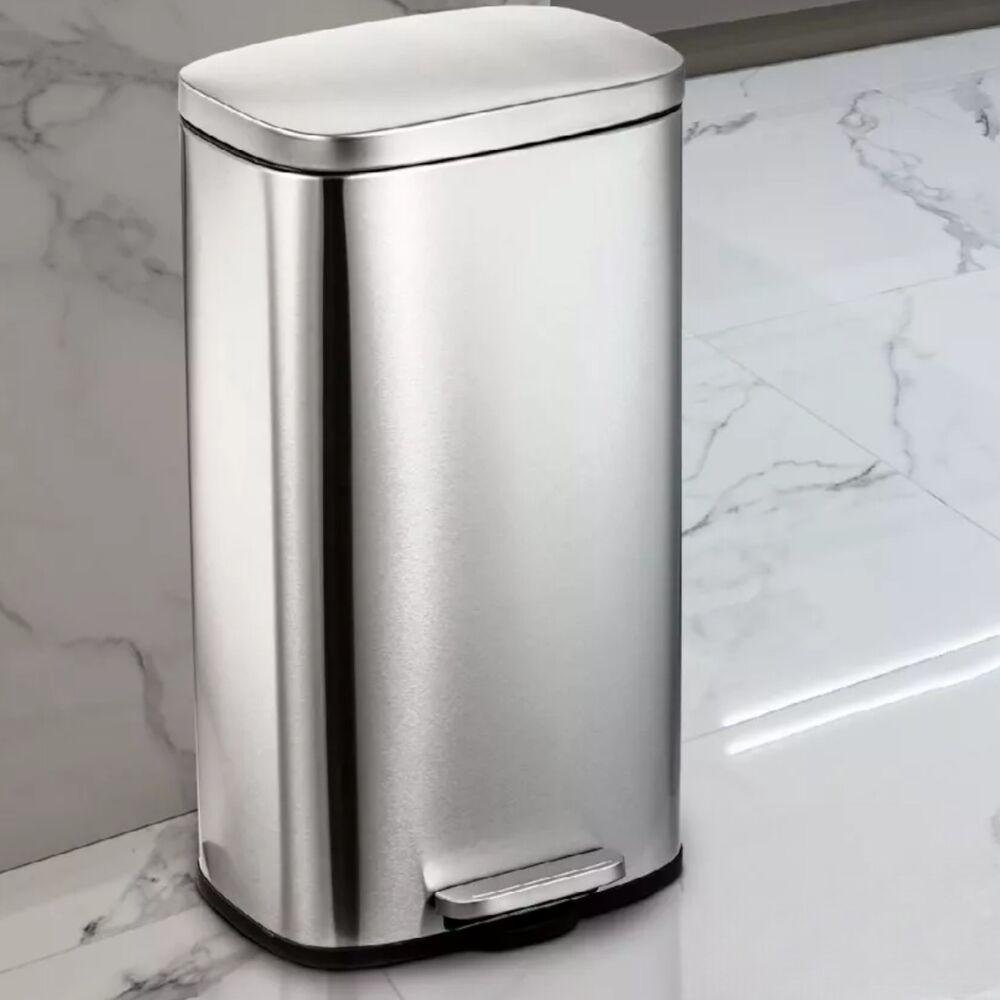 Lixeira Inox Com Pedal 30l - Estilo Moderno E Praticidade Para Sua Cozinha - 2